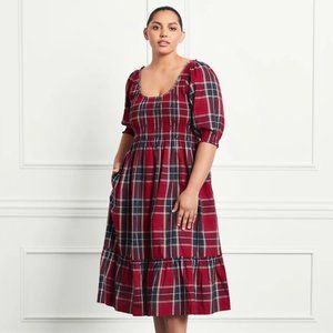 COPY - Louisa Nap Dress- Red Tartan // NWT